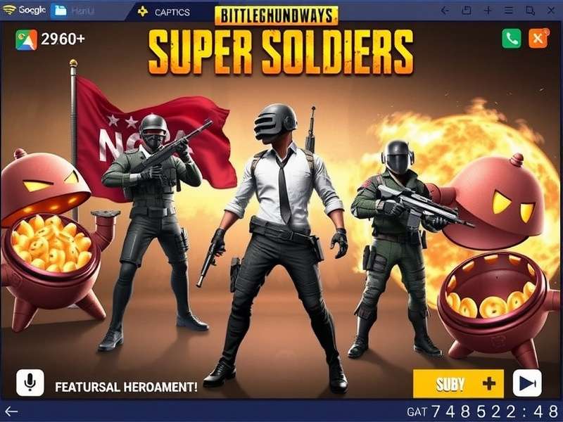 PUBG Hero Super Soldiers Download Screen